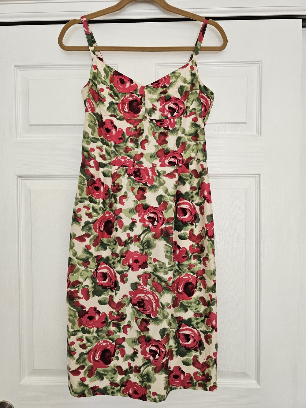 TABITHA Red Floral Print Dress